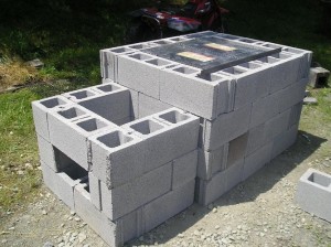 How to Build a Cinder Block Grill - Patriot Caller